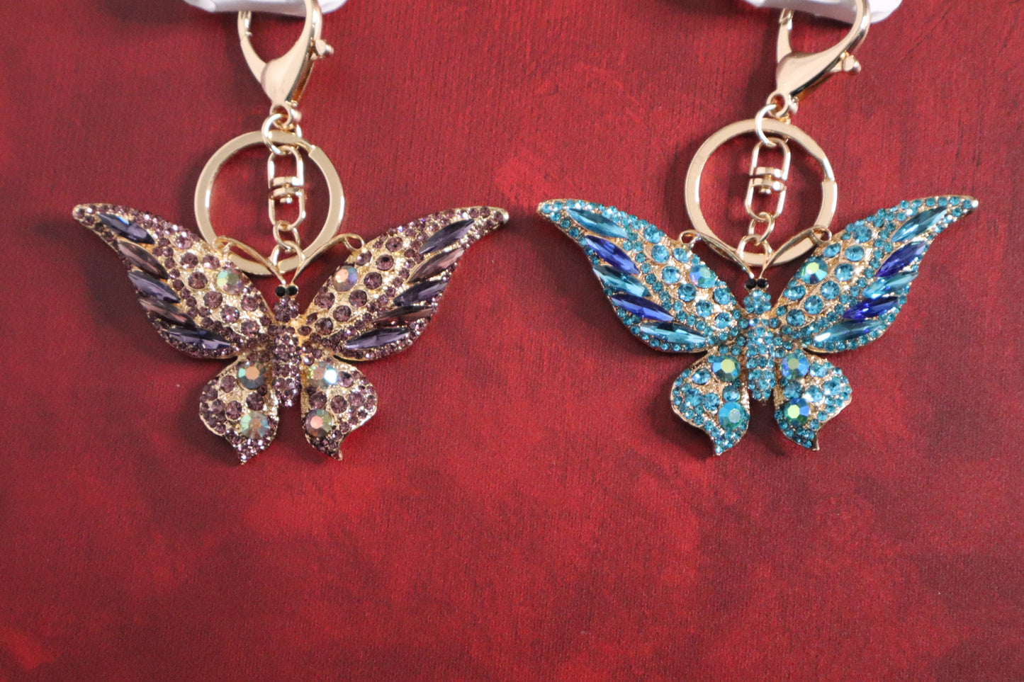 Butterflies keychains