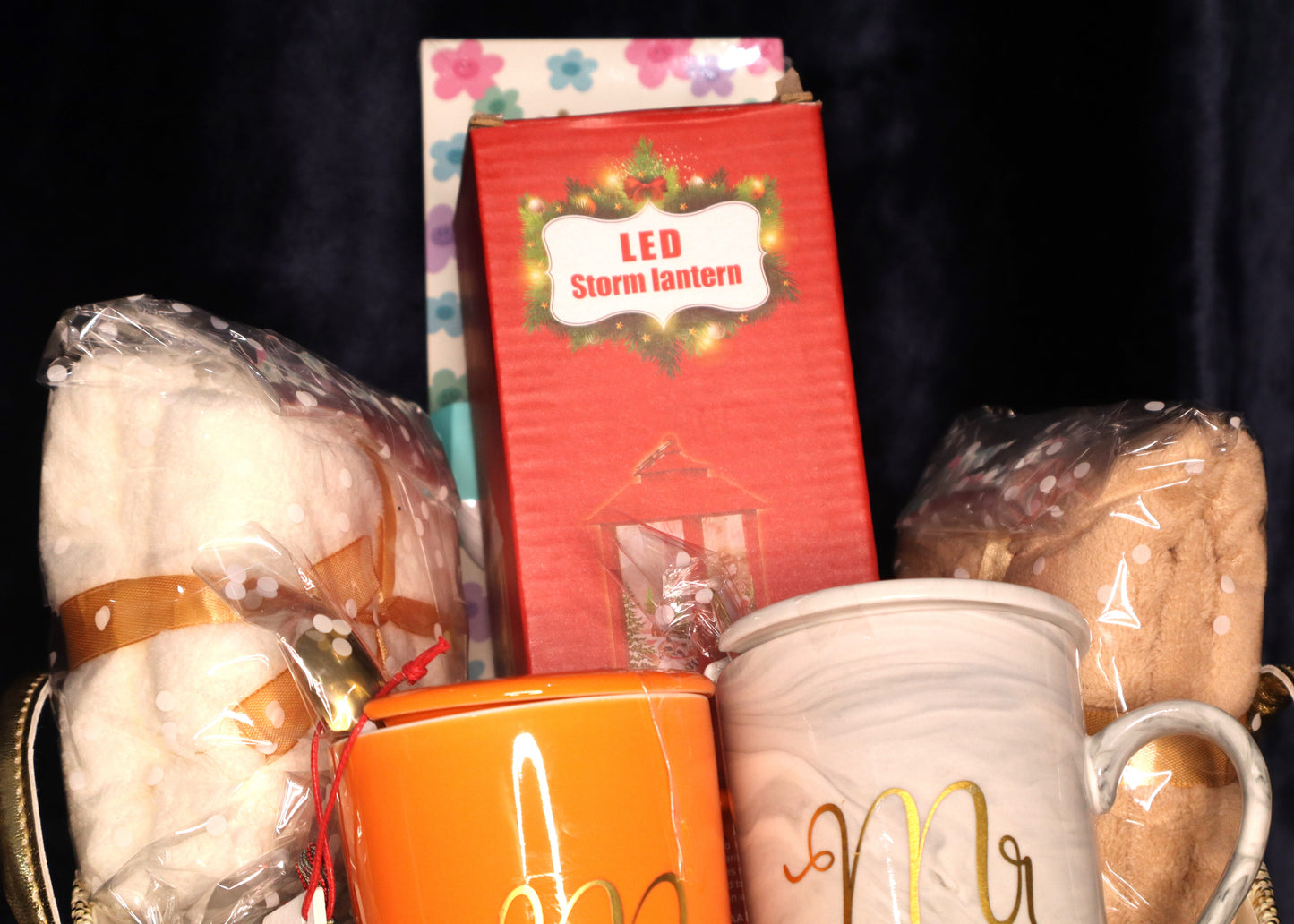 Cozy Holiday Office Décor Gift Basket