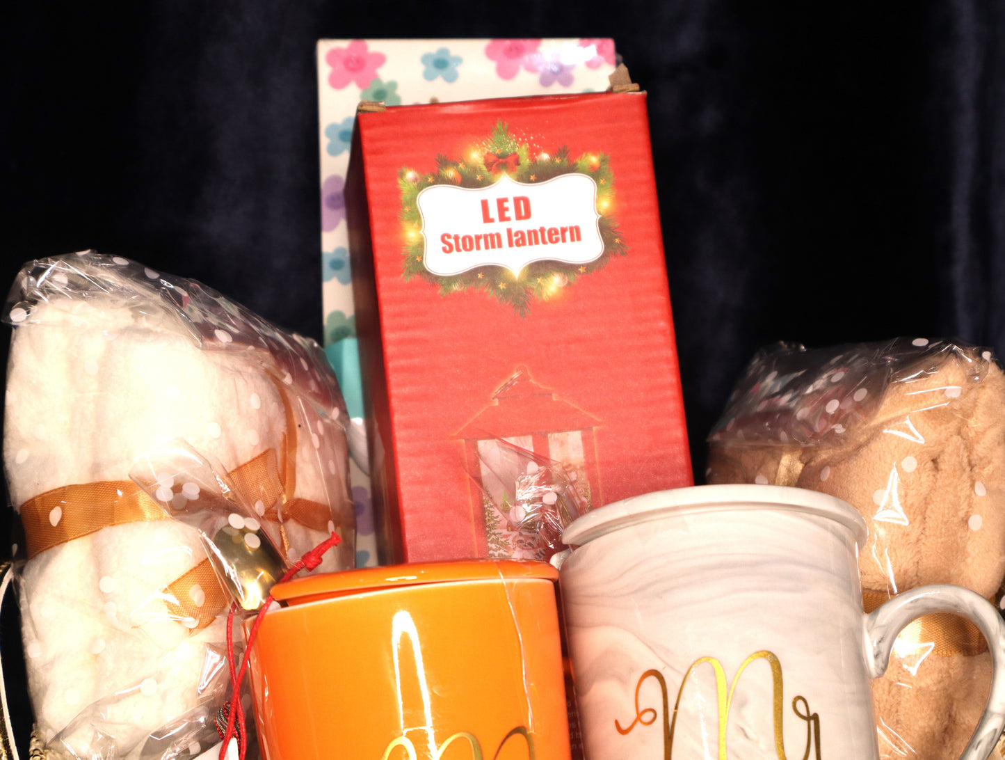Cozy Holiday Office Décor Gift Basket
