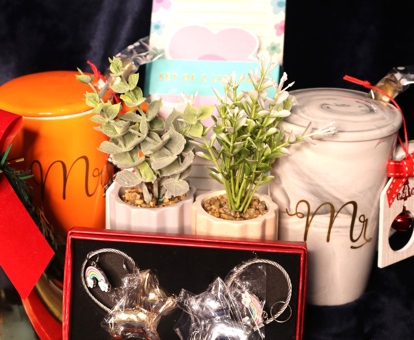 Cozy Holiday Office Décor Gift Basket
