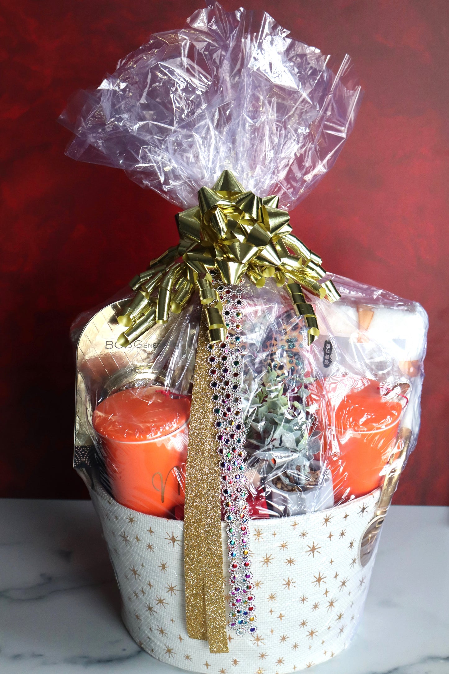 Cozy Duo Décor Gift Basket - She and Her edition