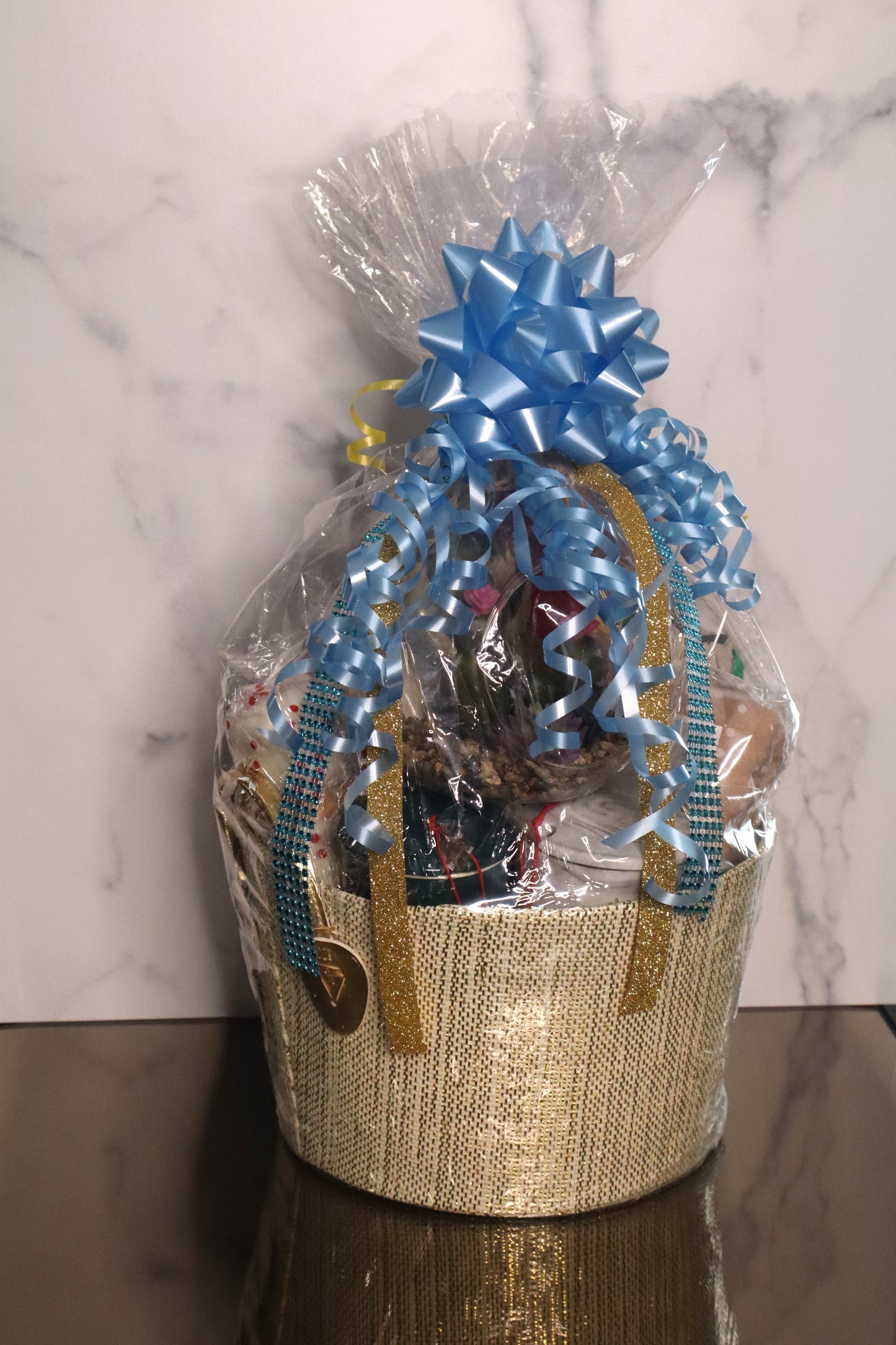Cozy Holiday Office Décor Gift Basket
