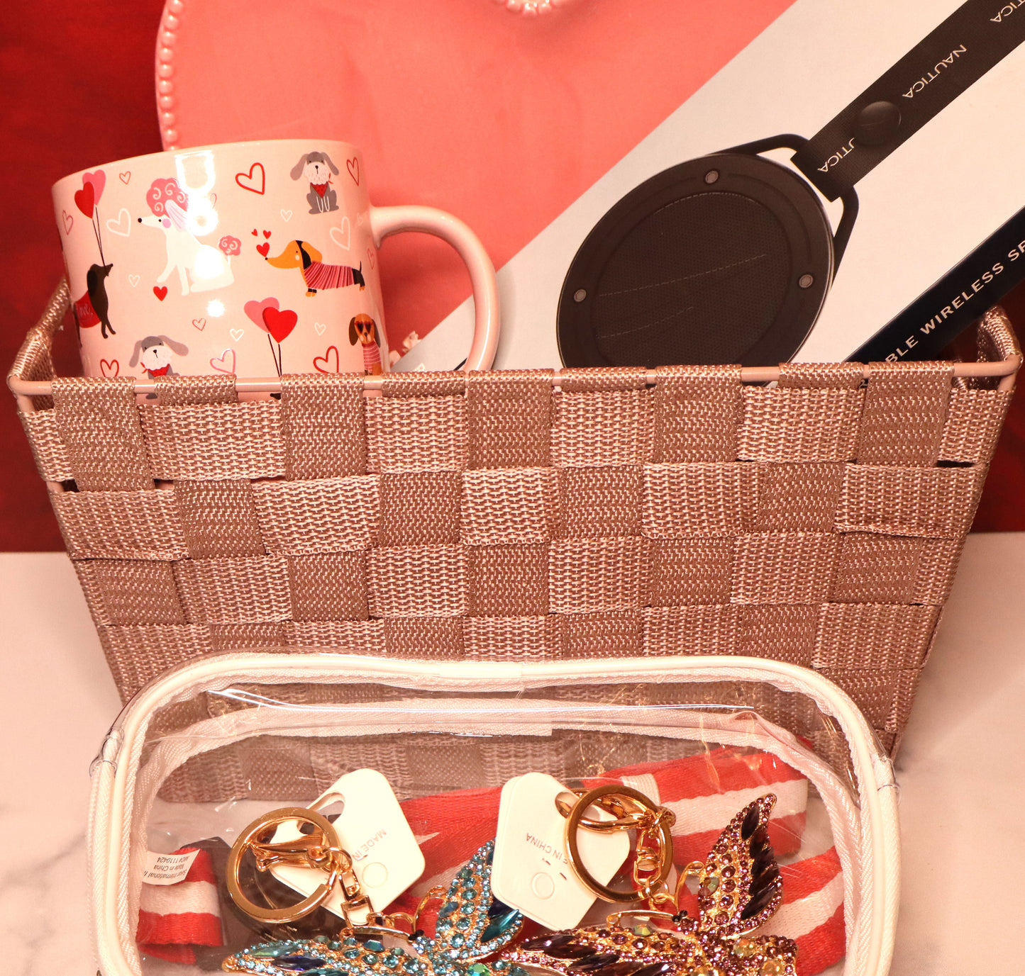Dog Love & Charm Gift Basket