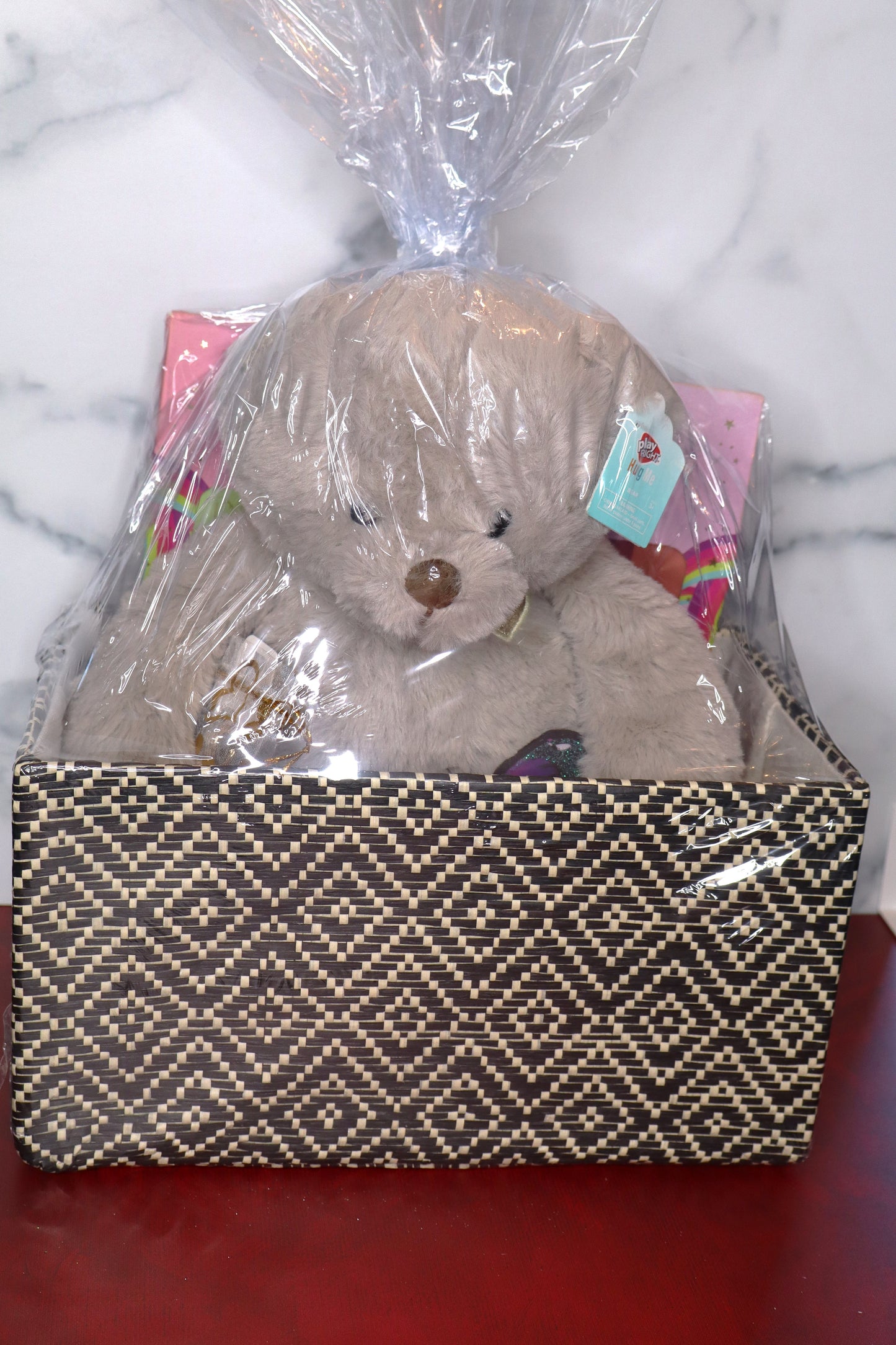 Pamper & Love Facial Gift Basket — FREE Teddy Bear Included