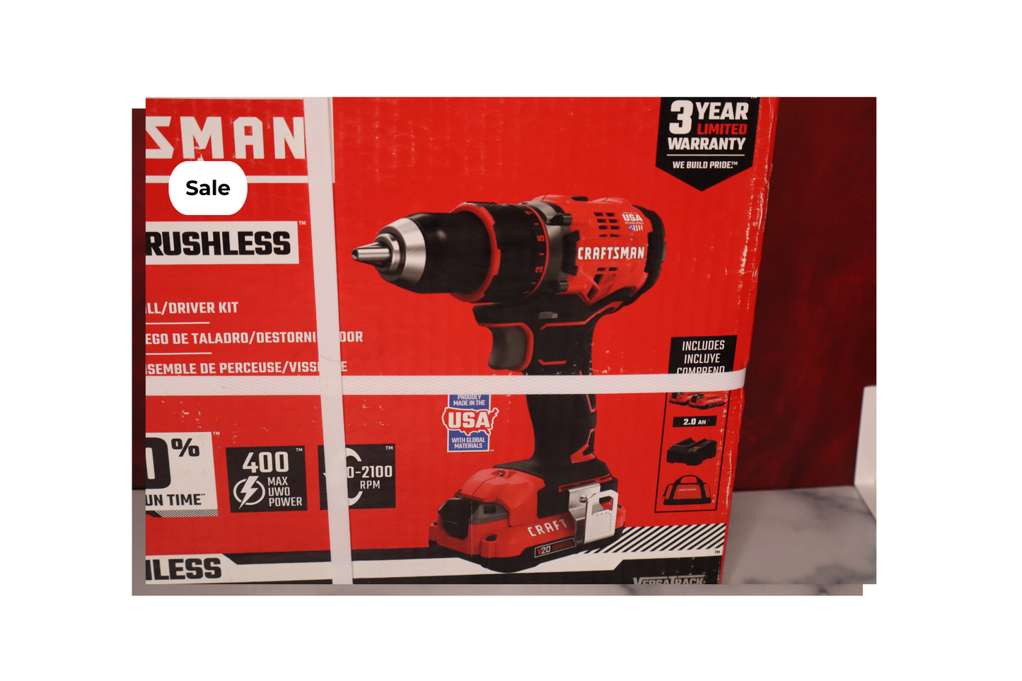Craftsman V20 Brushless Drill
