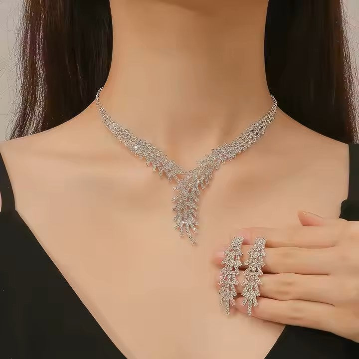 Fashion Bright Diamonds Jewlery Set