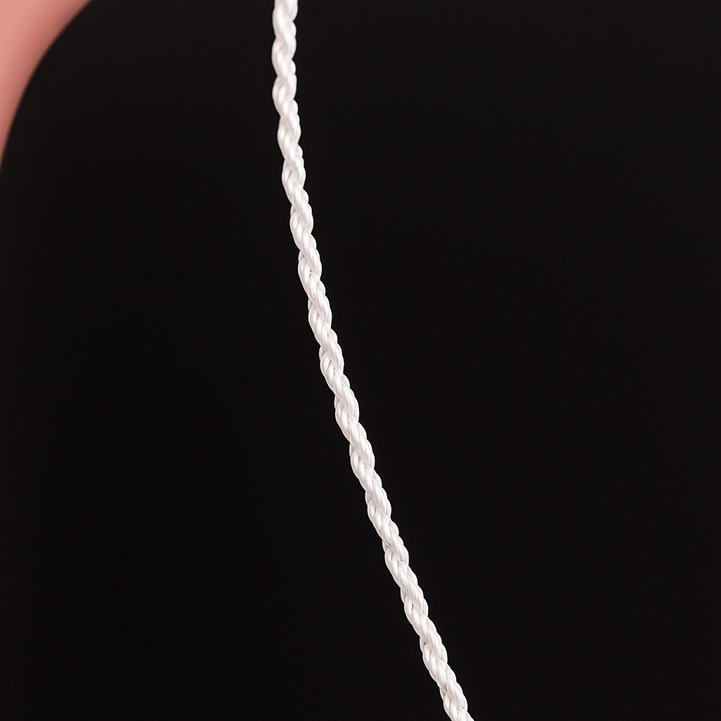 3.75mm Sterling Silver Rope Chain