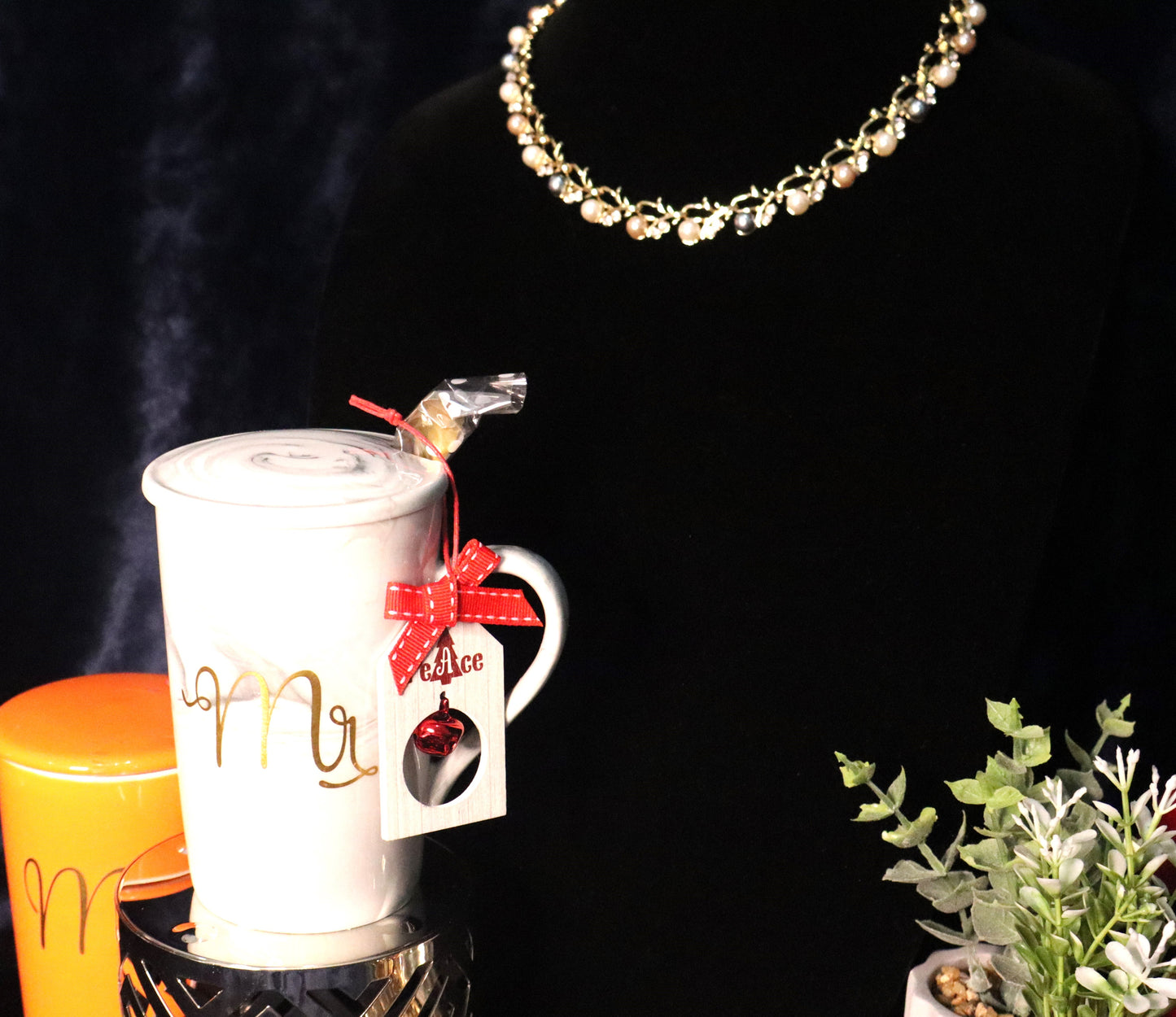 Cozy Holiday Office Décor Gift Basket
