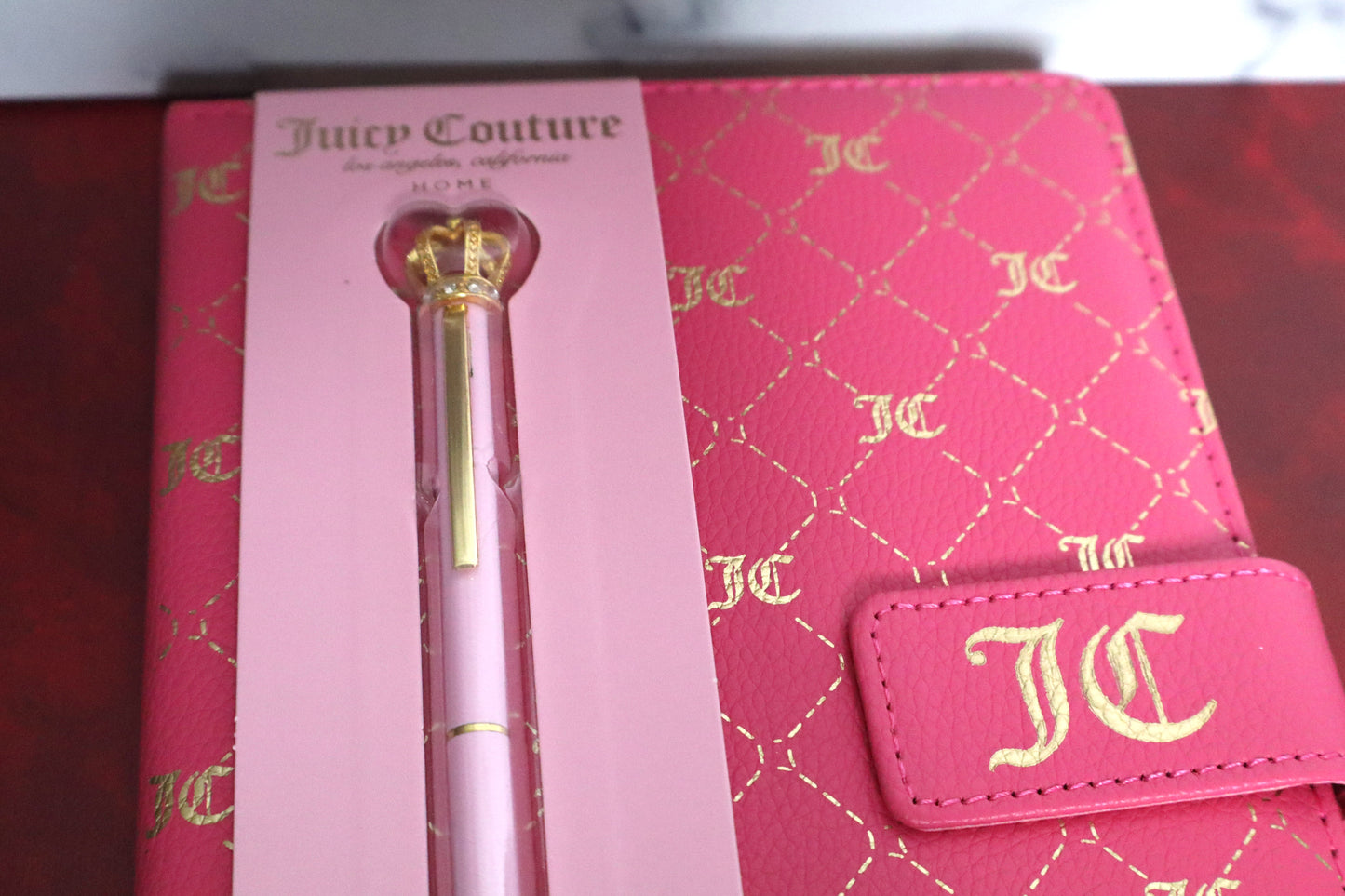 JC Journal with Crown Pen – 250 Pages | Luxe Gift Set