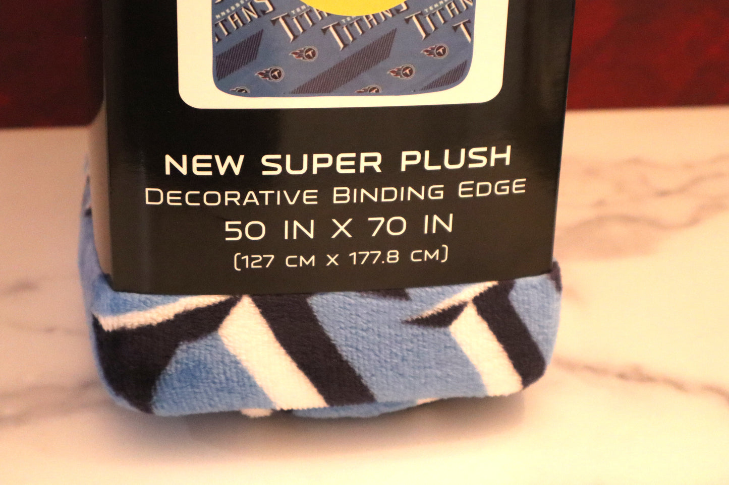 NFL Plush Blanket- 50 in X 70 IN