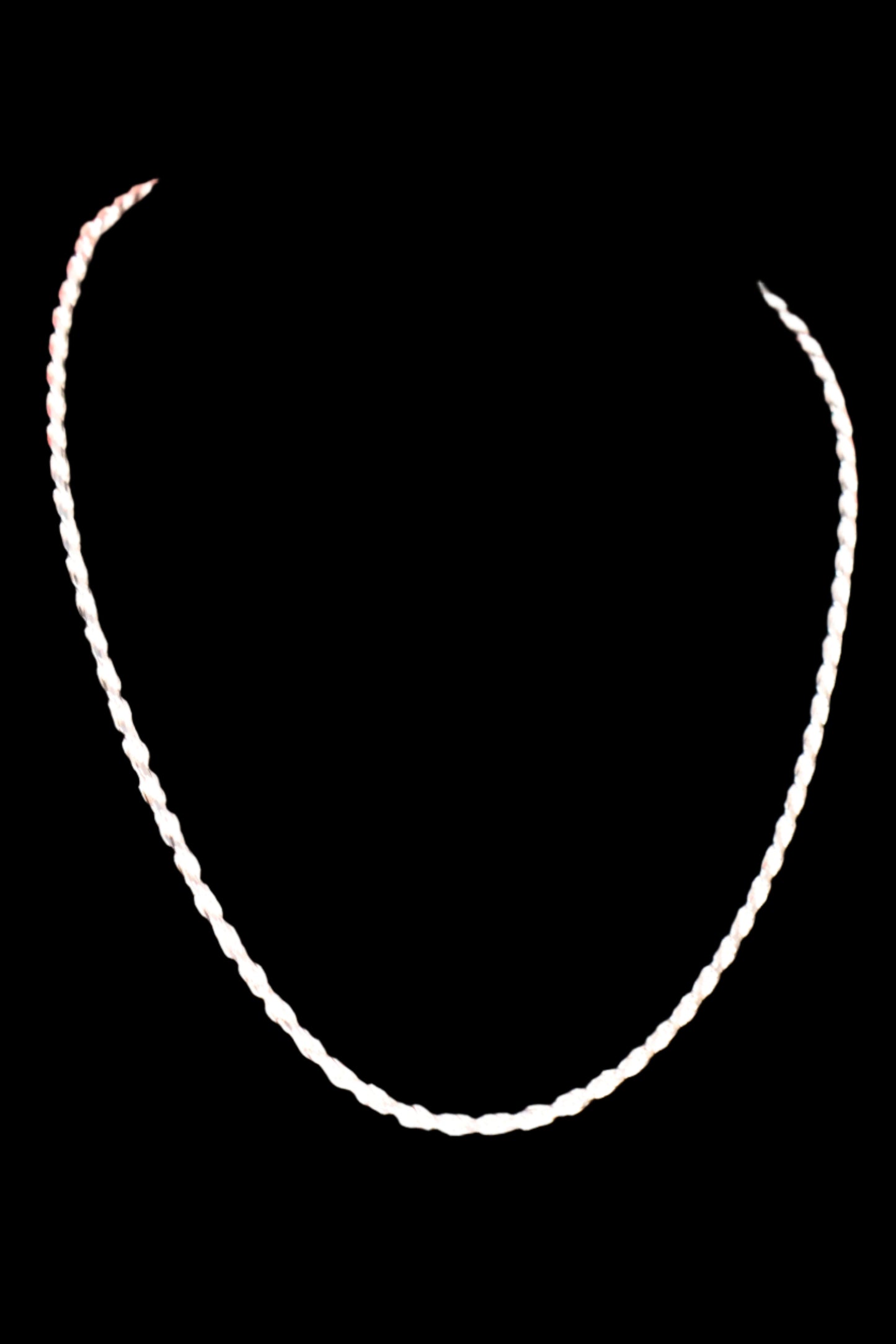 3.75mm Sterling Silver Rope Chain