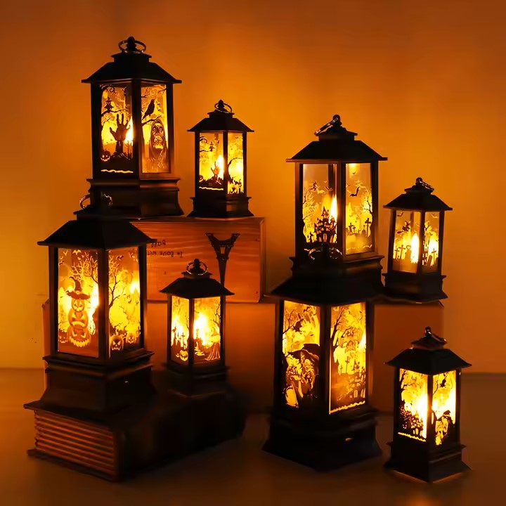  Festive LED Lantern set 