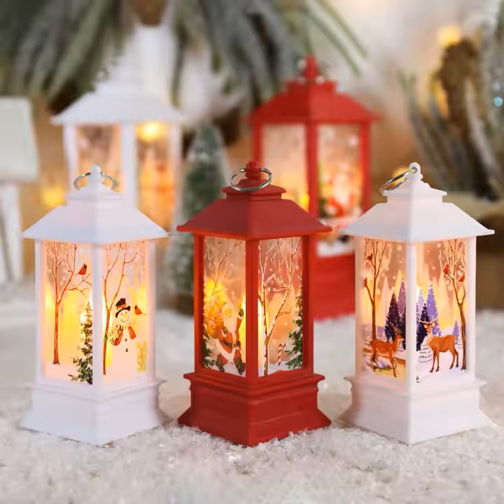  Festive LED Lantern set 