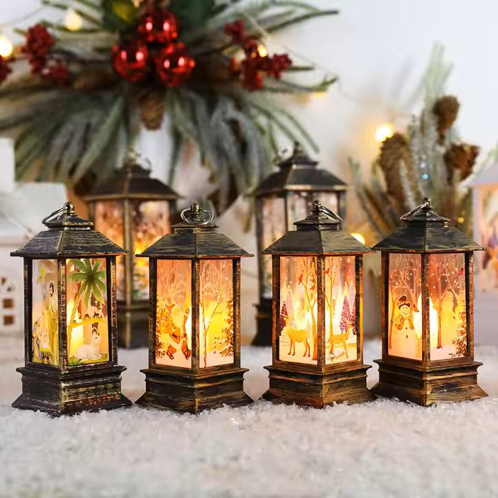  Festive LED Lantern set 